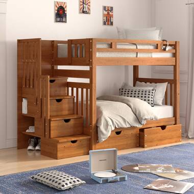 Twin over full hot sale futon bunk bed